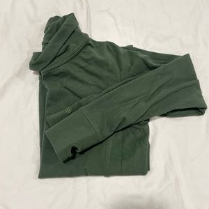 Albion Fit Cowl Neck in Forest Green